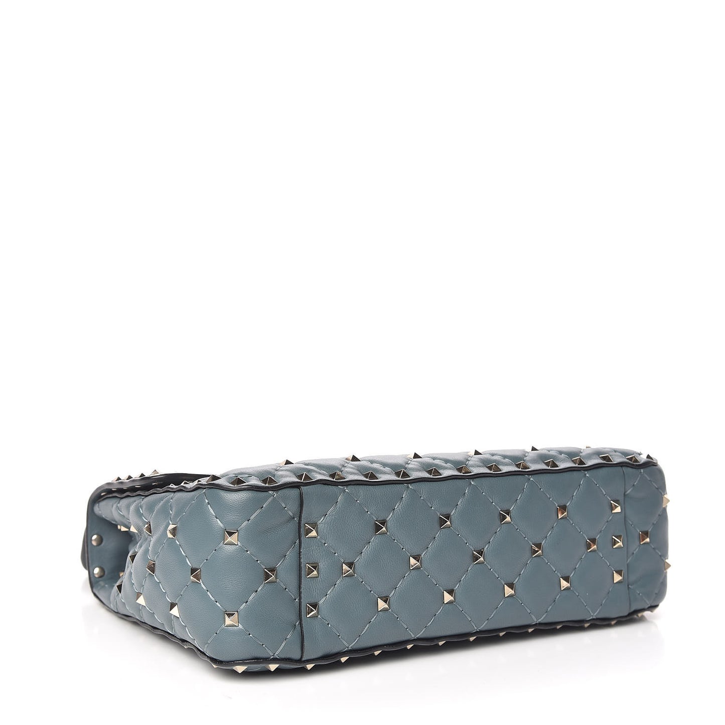 Nappa Medium Rockstud Spike Shoulder Bag Giada