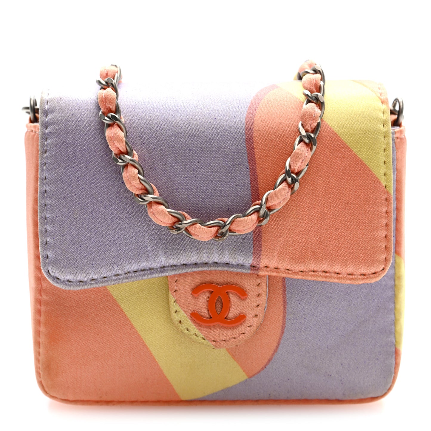 Satin Convertible Micro Flap Multicolor