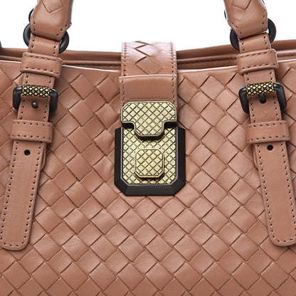 Bottega Veneta Light Calfskin Intrecciato Mini Roma New Cigar 10 of 10