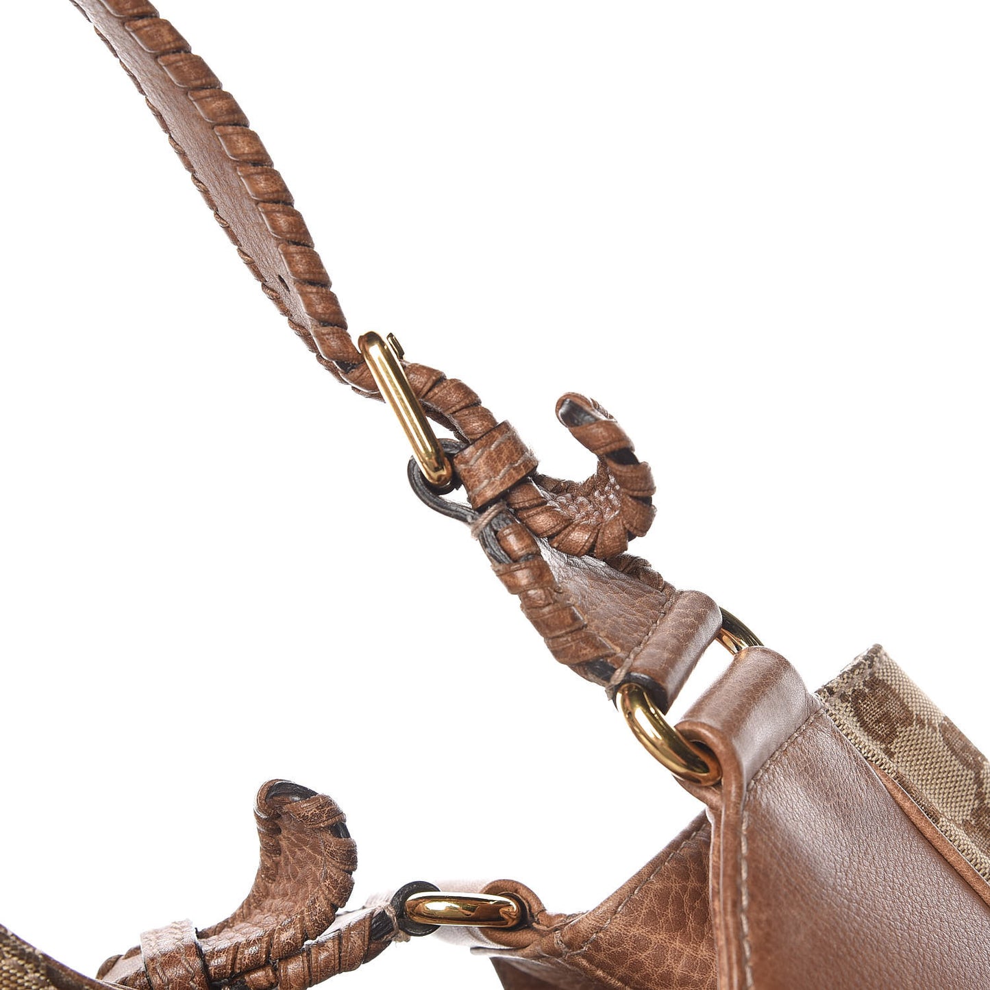 Monogram Medium Charlotte Hobo Brown