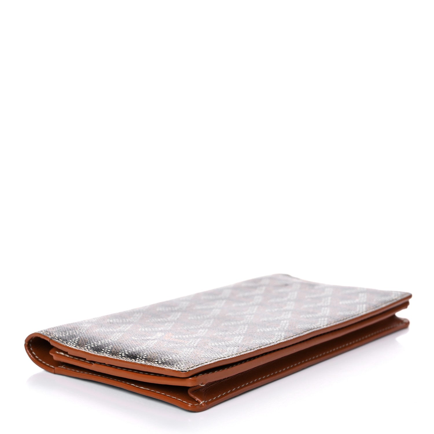 Goyard Goyardine Richelieu Wallet Black Gold 4 of 13