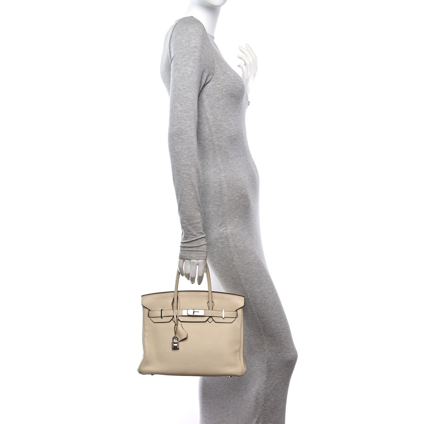 Taurillon Clemence Birkin 30 Parchemin