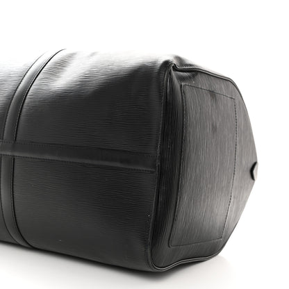 Louis Vuitton Epi Keepall Black 9 of 16