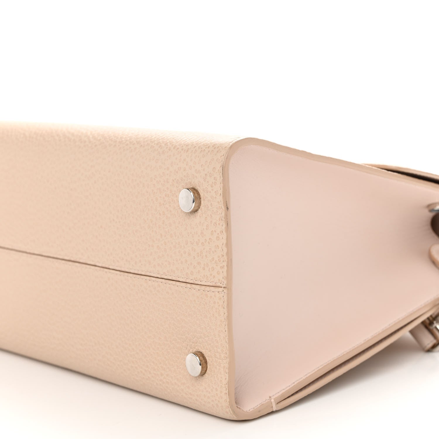 Christian Dior Grained Calfskin Medium Diorever Flap Tapioca 9 of 12