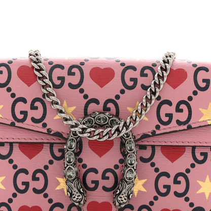 Gucci Calfskin Valentine's Day Exclusive Super Mini Dionysus Shoulder Bag 7 of 11