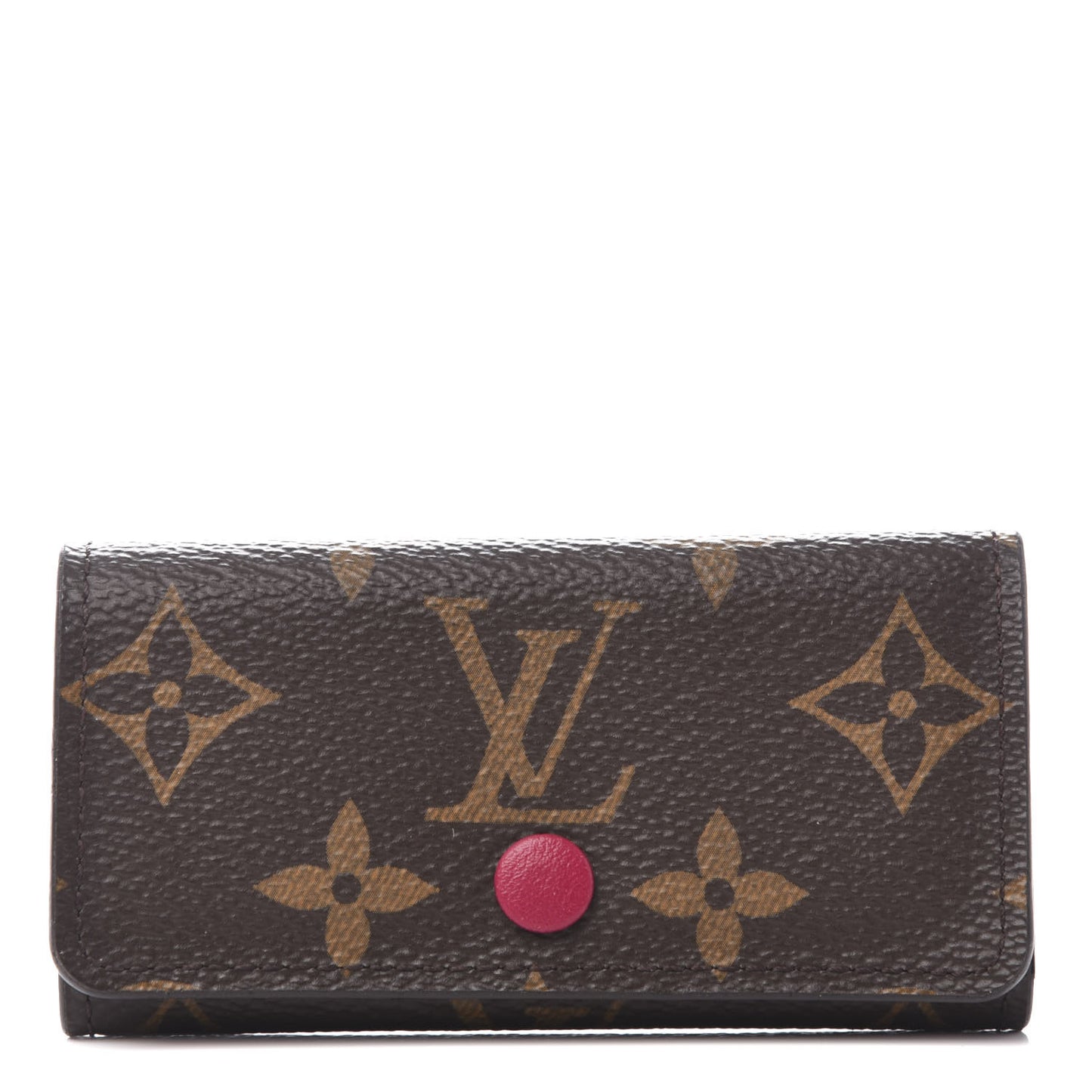 Monogram 4 Key Multicles Holder Fuchsia