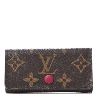 Louis Vuitton Monogram 4 Key Multicles Holder Fuchsia 1 of 7