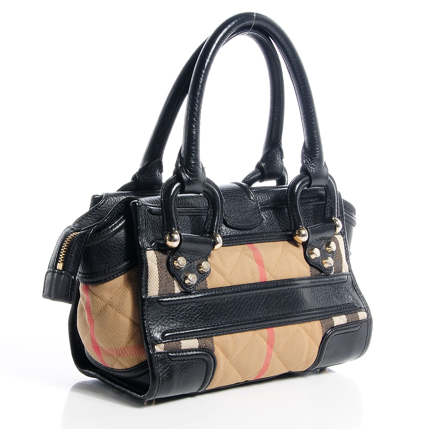 Burberry Quilted House Check Mini Manor Black 3 of 9