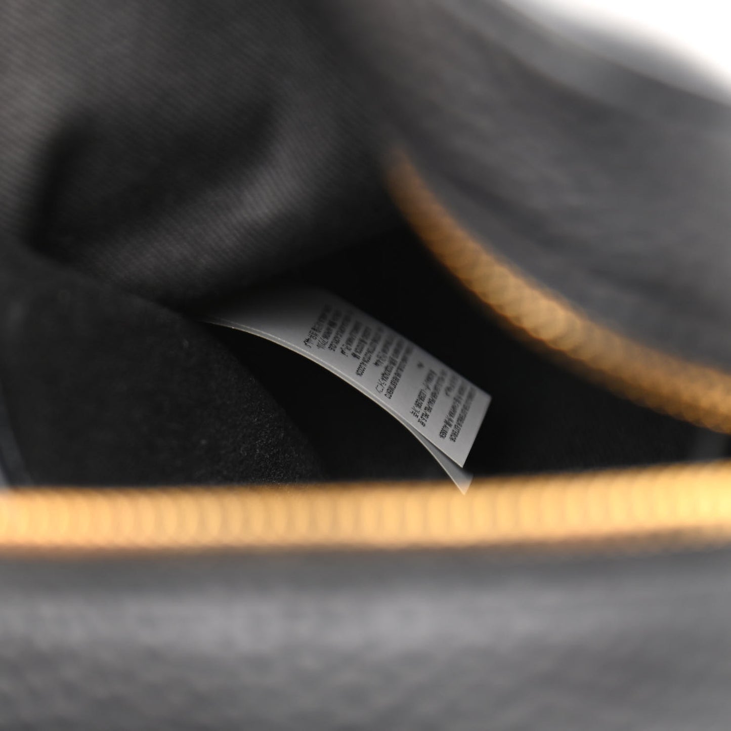 Grained Calfskin Messenger Bag Black