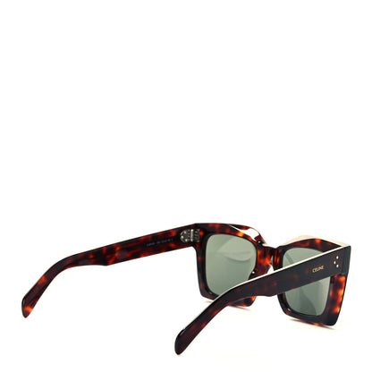 Celine Acetate Square Sunglasses CL401301 Tortoise 4 of 8