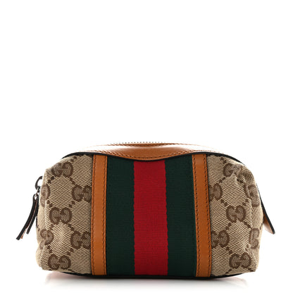 Gucci Monogram Web Small Cosmetic Case 1 of 7