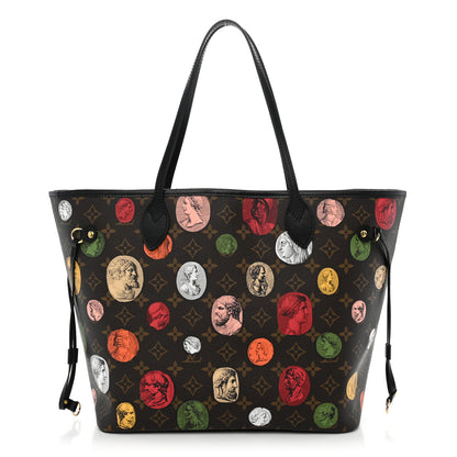 Louis Vuitton X Fornasetti Monogram Cameo Neverfull MM 1 of 10