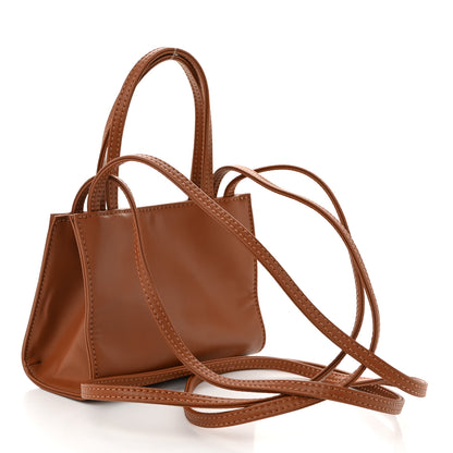 Telfar Vegan Leather Small Shopping Bag Tan 3 of 10