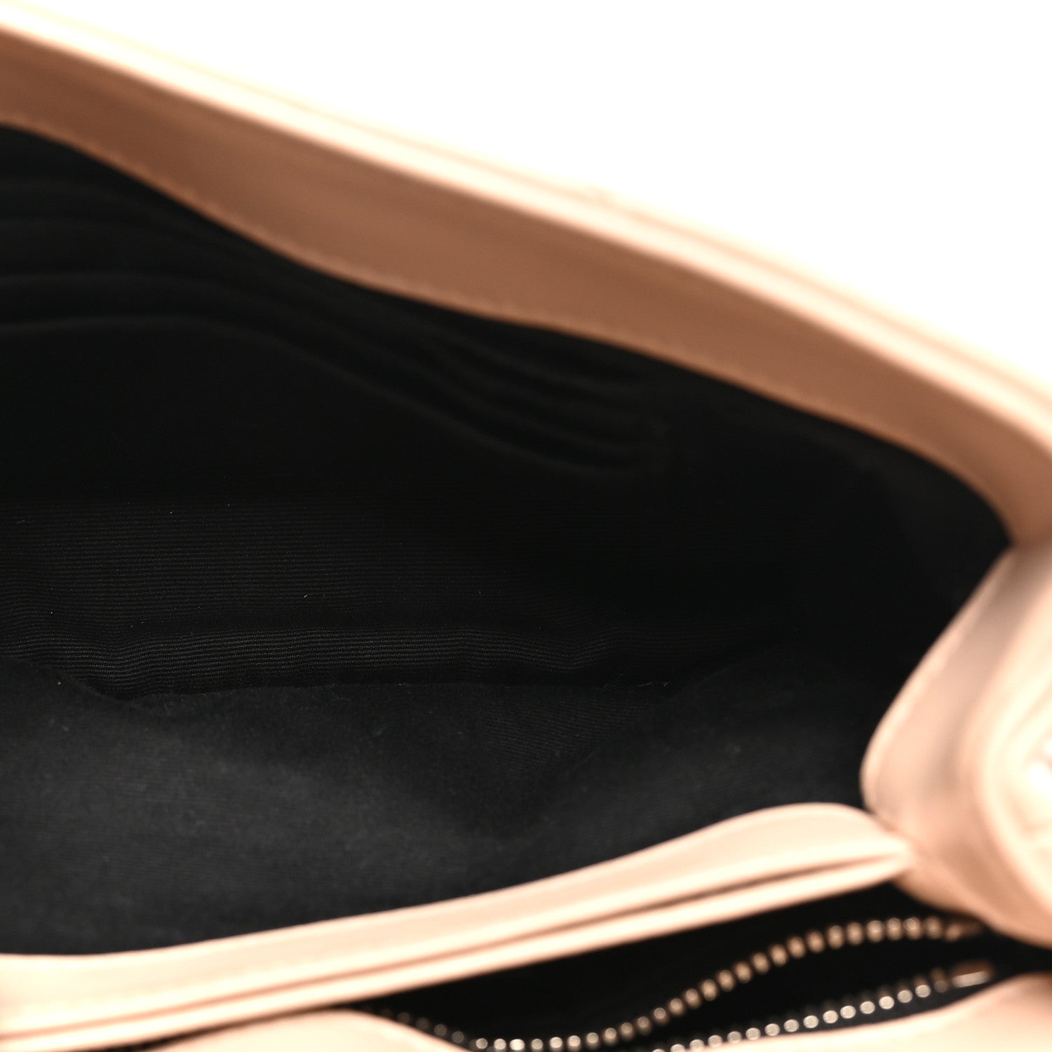 Saint Laurent Calfskin Y Quilted Monogram Toy Loulou Crossbody Bag Nude Powder 5 of 10
