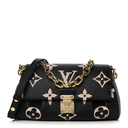 Louis Vuitton Empreinte Monogram Giant Favorite Black Beige 1 of 10