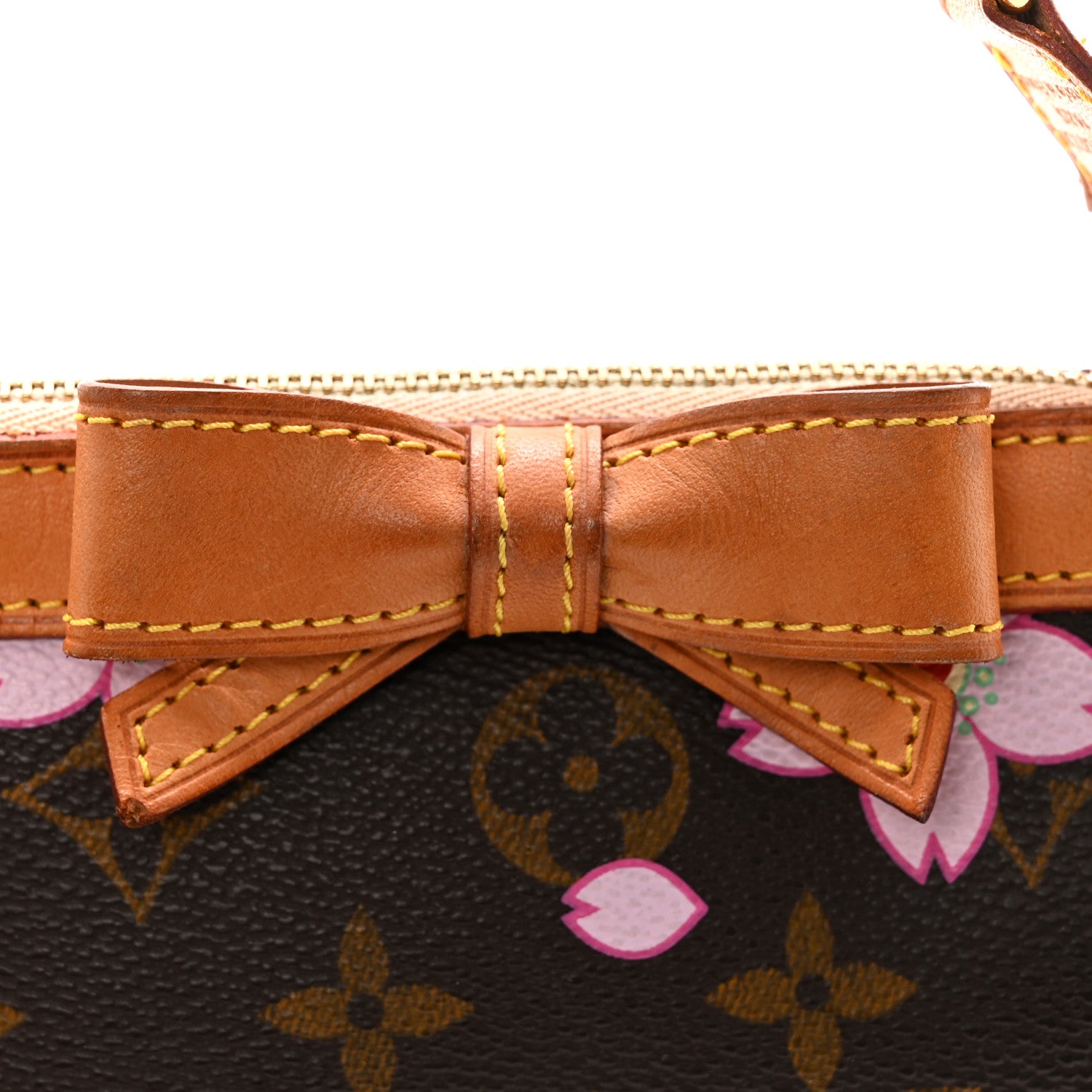 Louis Vuitton Monogram Cherry Blossom Pochette Accessories Brown 12 of 16