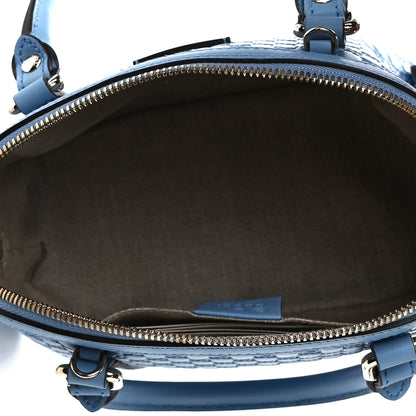 Gucci Microguccissima Mini Dome Bag Mineral Blue 5 of 9