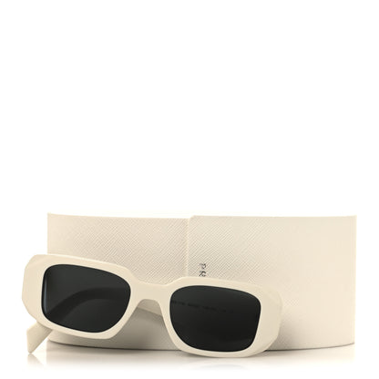 Prada Acetate Symbole Sunglasses SPR 17W White 7 of 7