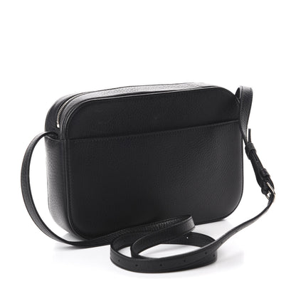 Balenciaga Calfskin Logo S Everyday Camera Bag Black 3 of 9