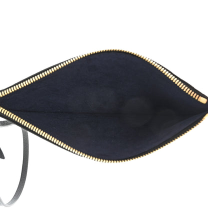 Louis Vuitton Empreinte Monogram Giant Neverfull MM Pochette Black 5 of 9