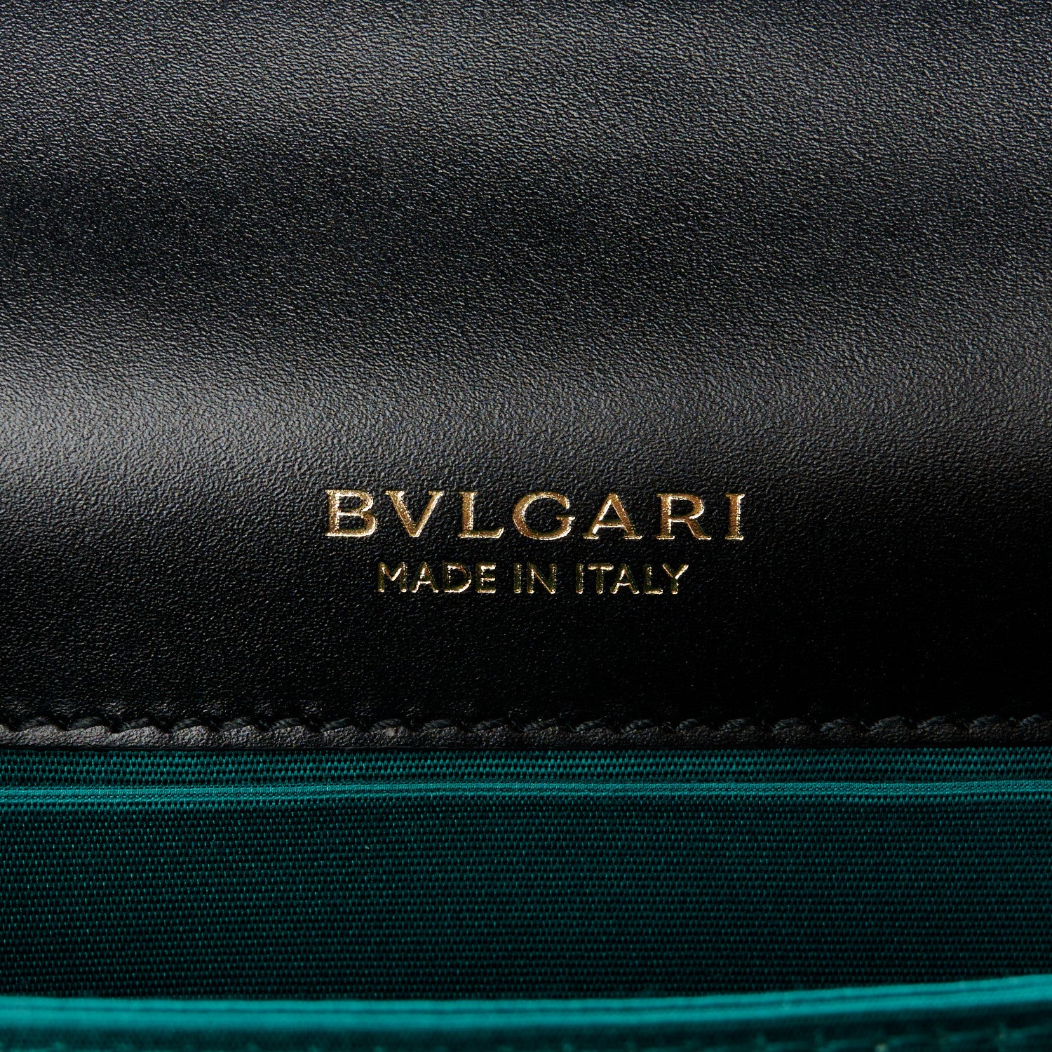 Bulgari Calfskin Serpenti Forever Top Handle Black 7 of 11