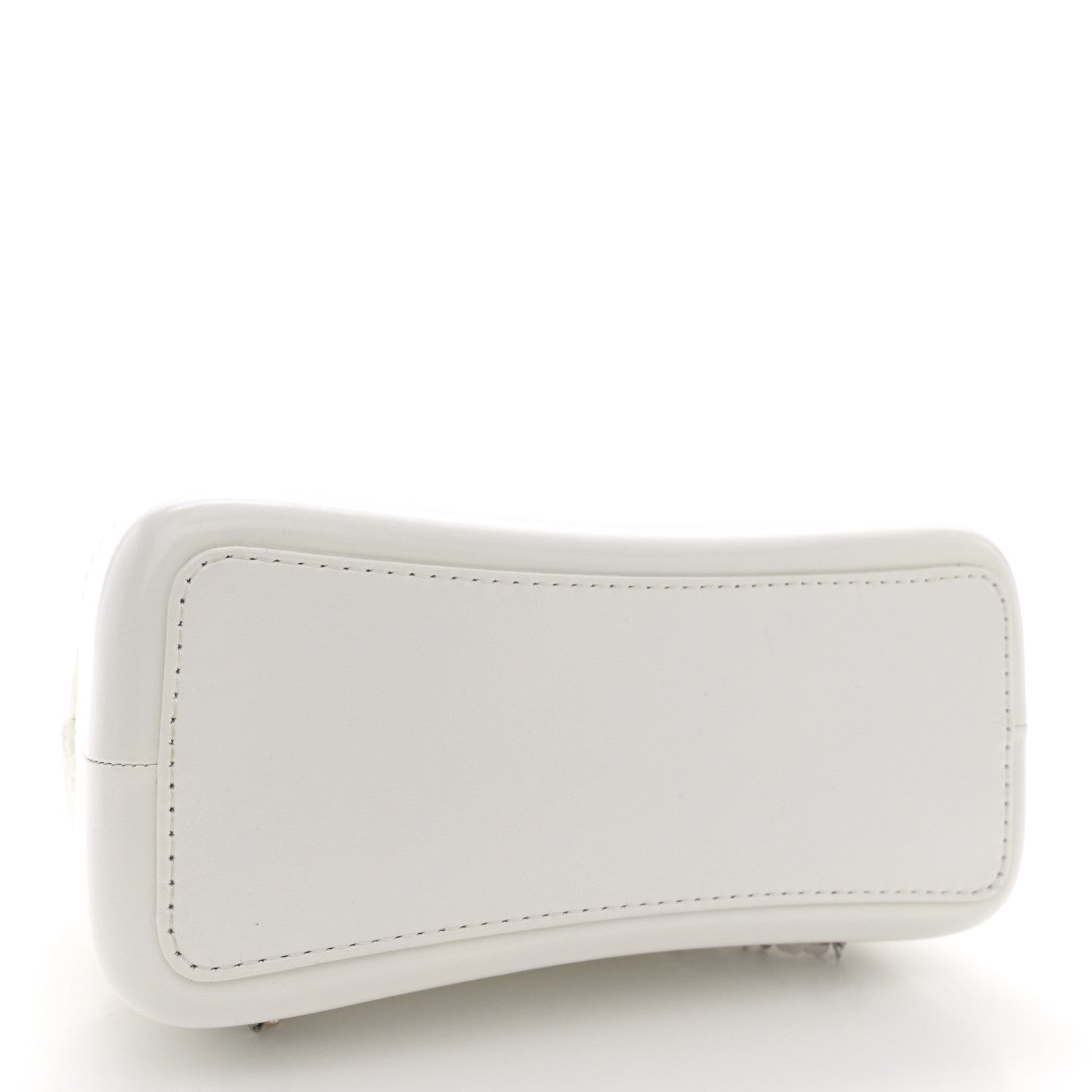 Chanel Aged Calfskin Quilted Small Gabrielle Backpack White 4 of 13