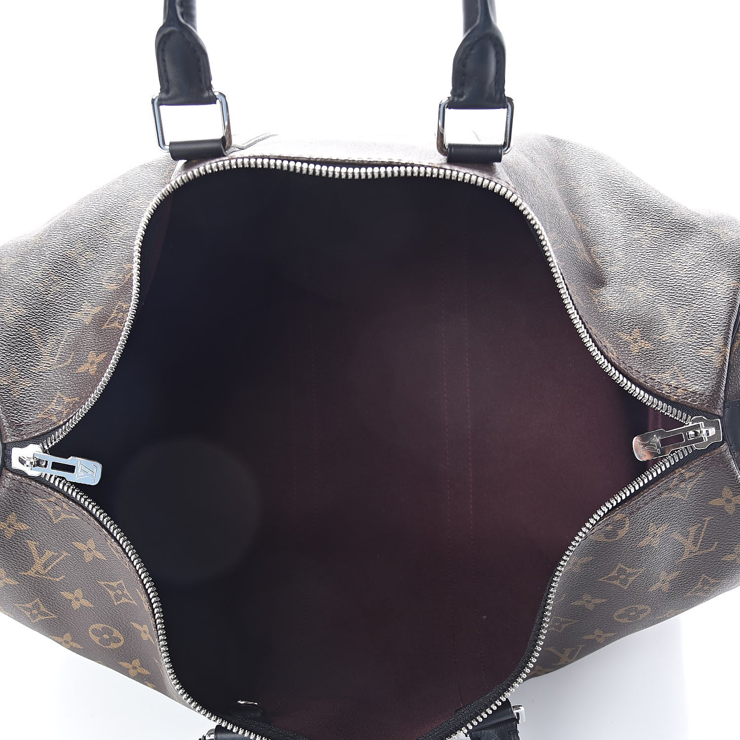 Louis Vuitton Monogram Macassar Keepall Bandouliere 45 5 of 10