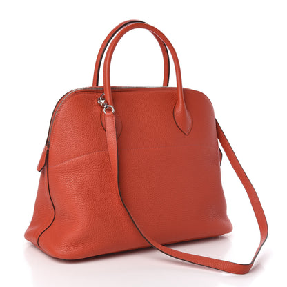 Hermes Taurillon Clemence Bolide 35 Rose Jaipur 4 of 10