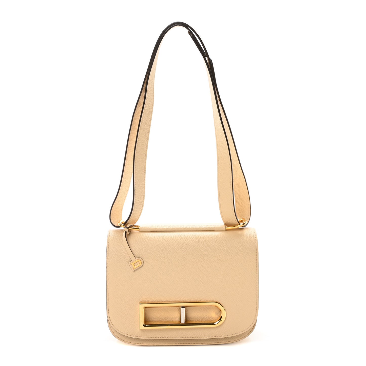 Alpina Calfskin Lingot Crossbody Dune