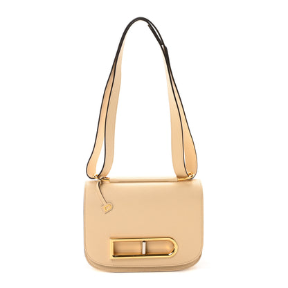 Delvaux Alpina Calfskin Lingot Crossbody Dune 1 of 10