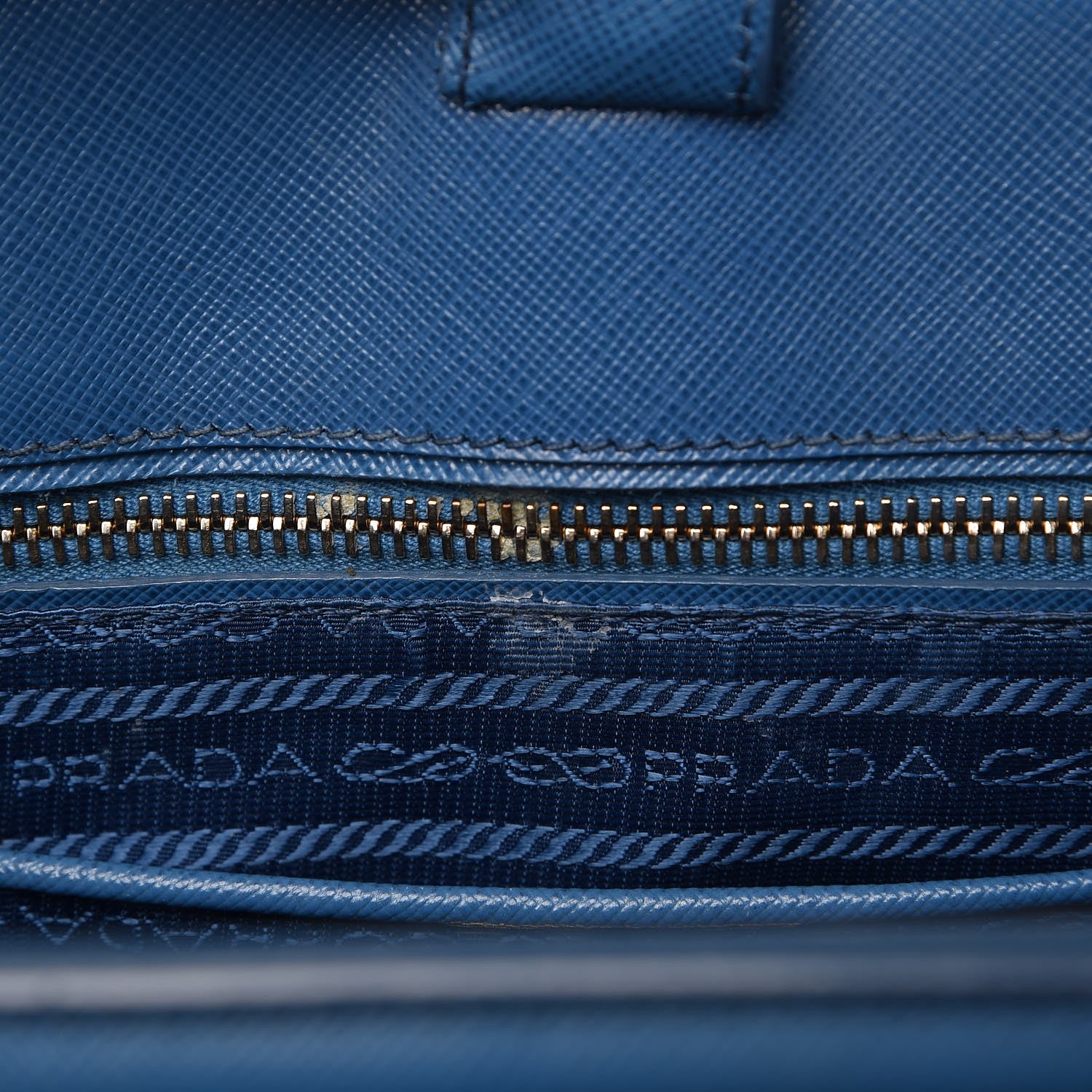 Prada Saffiano Shopping Tote Cobalto 10 of 18