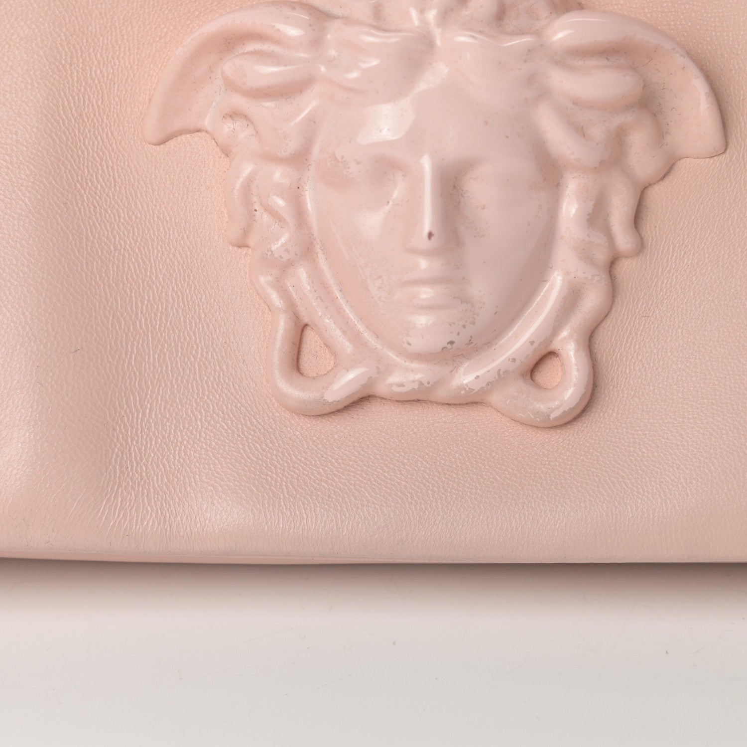 Versace Nappa Palazzo Sultan Shoulder Bag Light Pink 11 of 12
