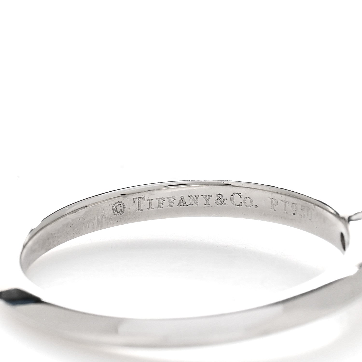 Tiffany Platinum Diamond .24ct Solitaire Engagement Ring 52 6 4 of 4