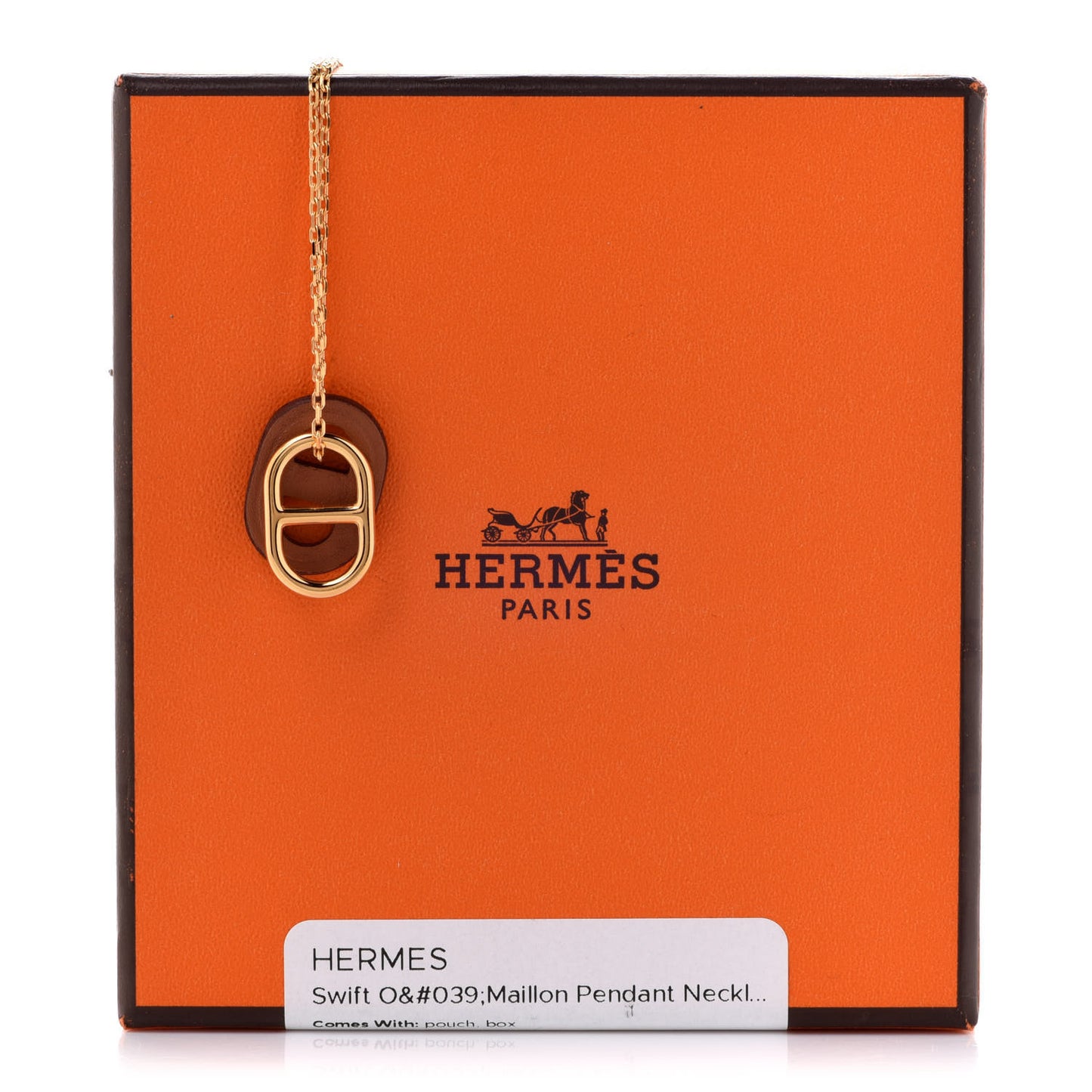 Swift O'Maillon Pendant Necklace Gold