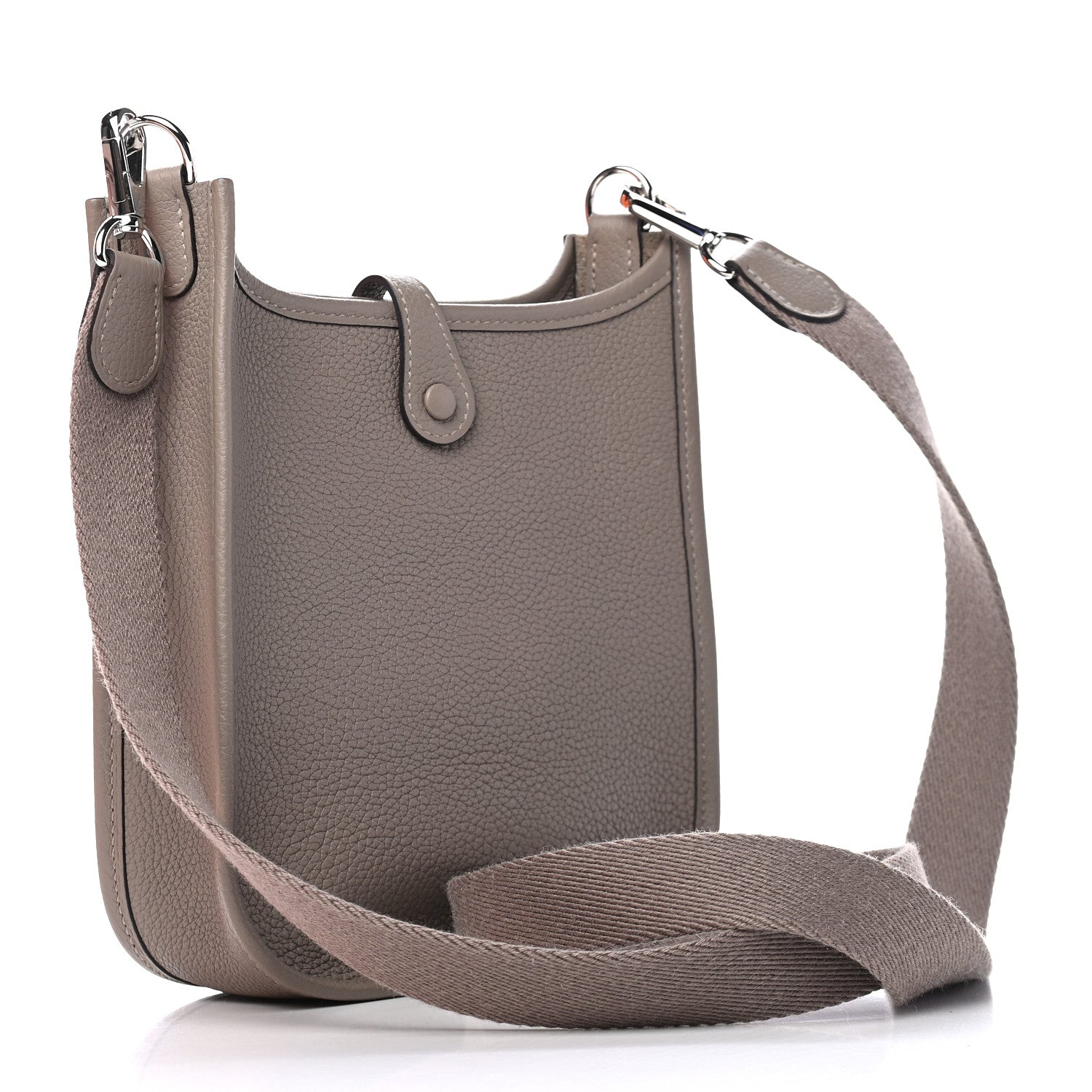 Hermes Taurillon Clemence Evelyne TPM Gris Asphalte 3 of 9