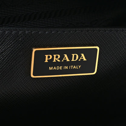 Prada Saffiano Lux Large Galleria Double Zip Tote Black 6 of 8