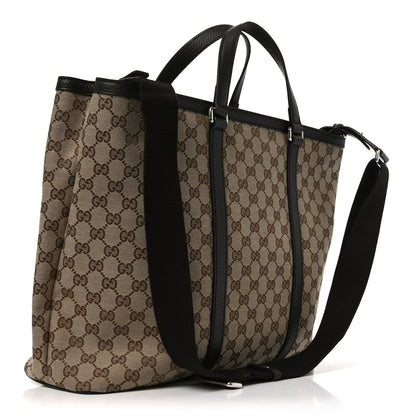 Gucci GG Monogram Large Joy Tote Bag Dark Brown 3 of 10