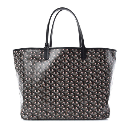 Goyard Goyardine Saint Louis Claire Voie PM Black Pink 3 of 10
