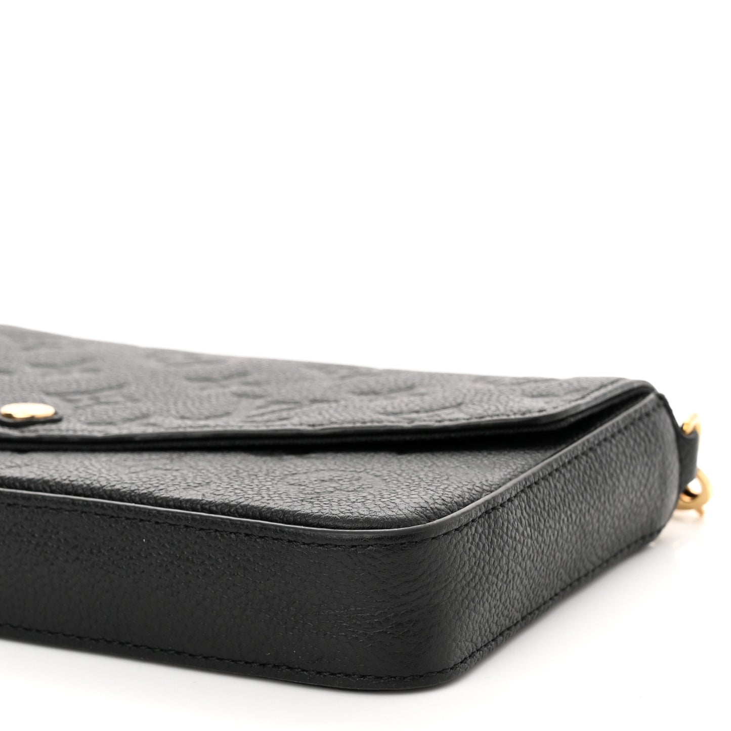Empreinte Pochette Felicie Chain Wallet Black