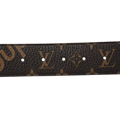 Louis Vuitton X SUPREME Monogram 40mm LV Initiales Belt 90 36 3 of 7