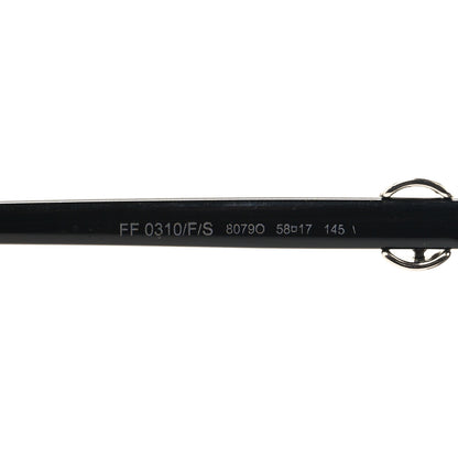 Fendi Acetate F Is Fendi FF Sunglasses FF 0310/F/S Black 6 of 7