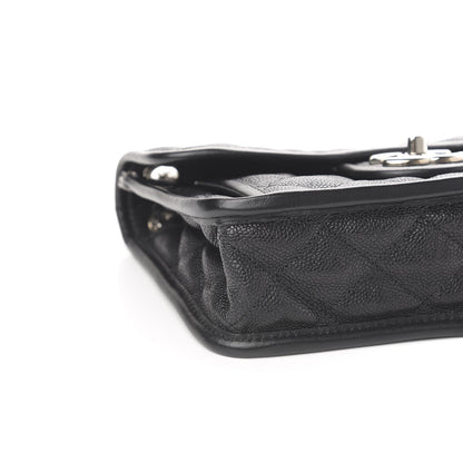 Chanel Caviar Quilted Mini French Riviera Flap Black 8 of 11