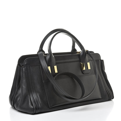 Chloe Calfskin Medium Alice Satchel Black 3 of 11