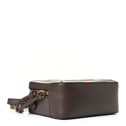 Gucci GG Supreme Monogram Mini Ophidia Top Handle Shoulder Bag Brown 3 of 7