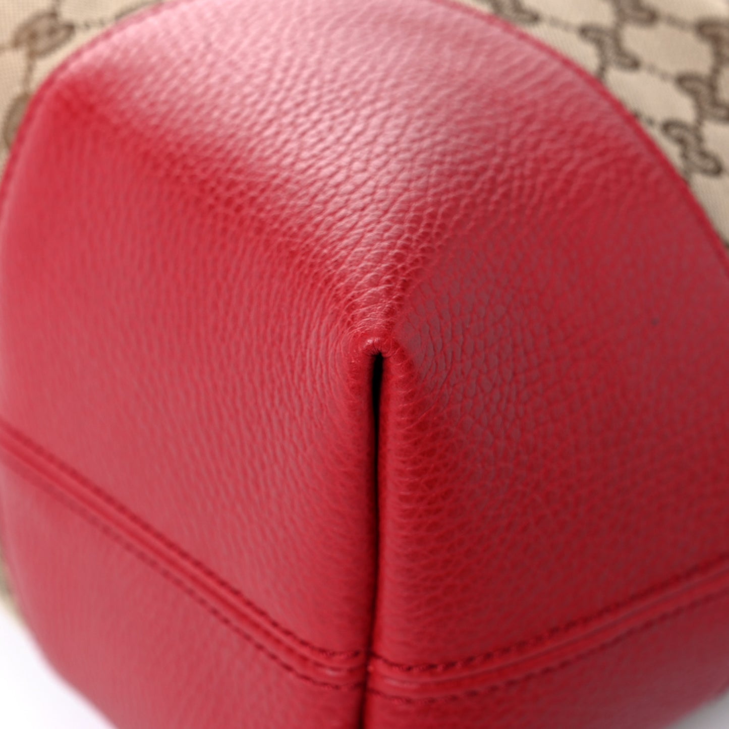 Monogram Medium Bree Shoulder Bag Red