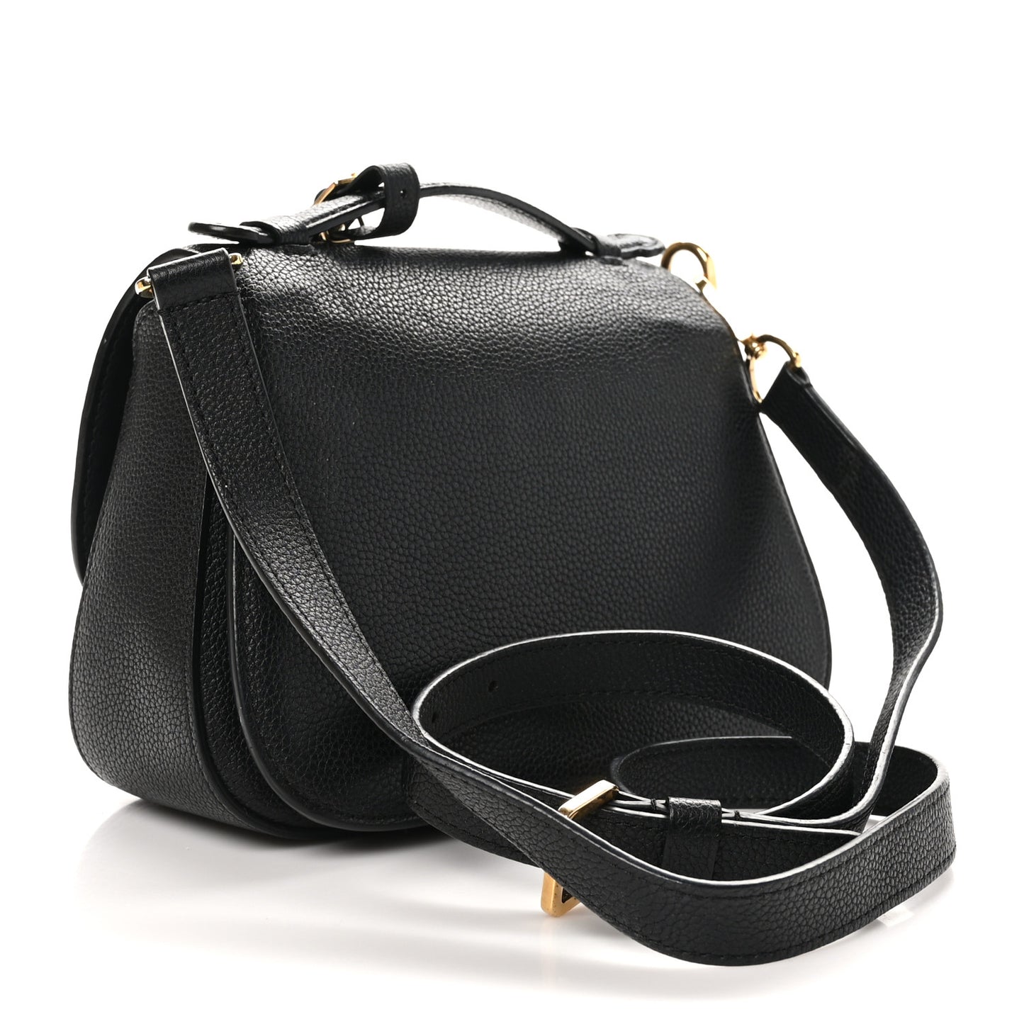 Grained Calfskin Vivienne NM Black