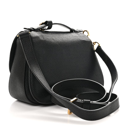 Louis Vuitton Grained Calfskin Vivienne NM Black 3 of 9