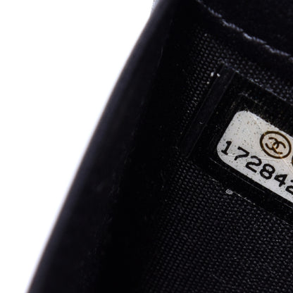 Chanel Caviar Timeless CC Yen Wallet Black 11 of 12