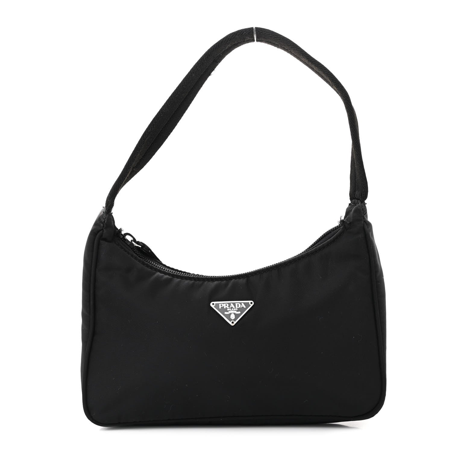 Prada Tessuto Nylon Mini Re-Edition 2000 Bag Black 1 of 14