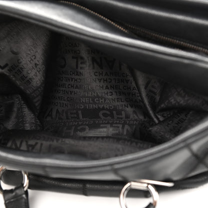 Chanel Caviar Square Stitched Large Tote Black 8 of 15